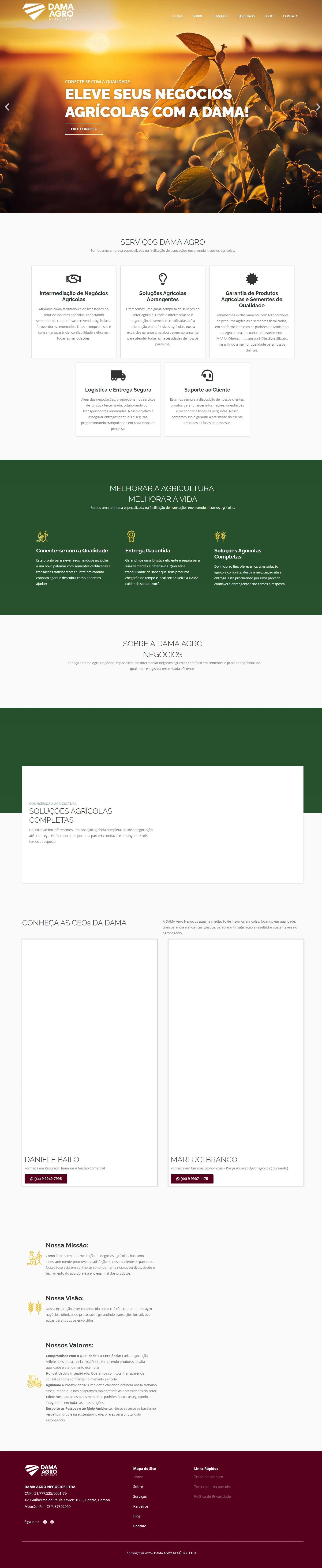 Site Dama Agro